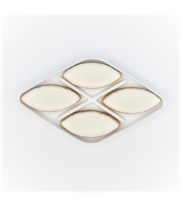 Boite de 4 Calissons d'AIX personnalisés