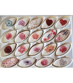 Alvéole 20 calissons personnalisés